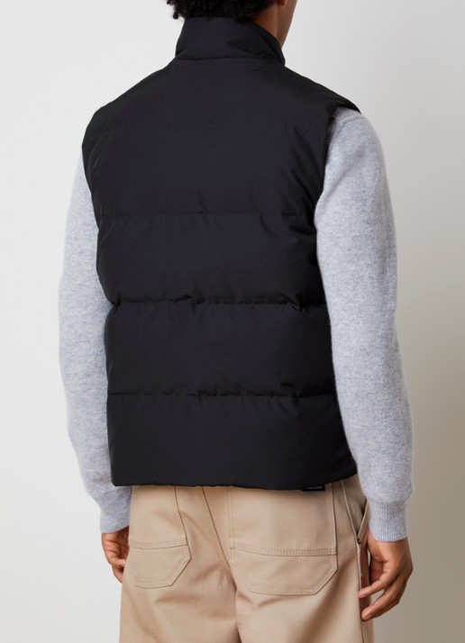 Canada Goose Ashcroft gewatteerde bodywarmer met donsvulling en steekzakken - achterkant 3 zwart