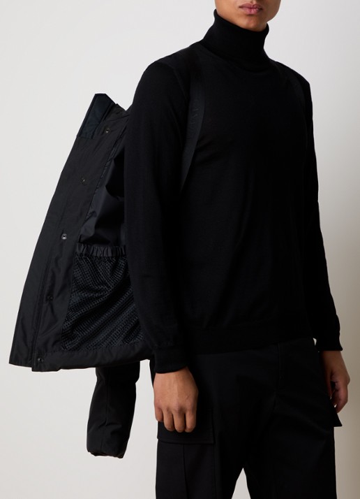 Canada Goose Bayview gewatteerde parka met donsvulling en steekzakken - detail 3 zwart