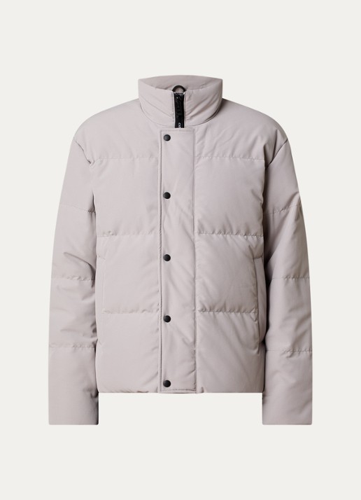 Canada Goose Bayview gewatteerde parka met donsvulling en steekzakken - voorkant 5 beige
