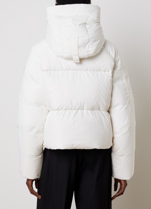 Canada Goose Chilliwack puffer jack met donsvulling en capuchon - achterkant wit