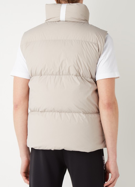 Canada Goose Everett gewatteerde bodywarmer met donsvulling - achterkant beige