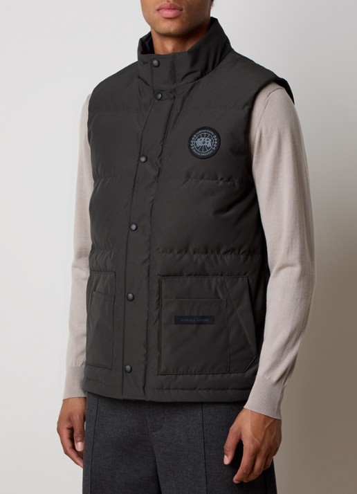 Canada Goose Freestyle gewatteerde bodywarmer met donsvulling en steekzakken - detail 3 donkergrijs