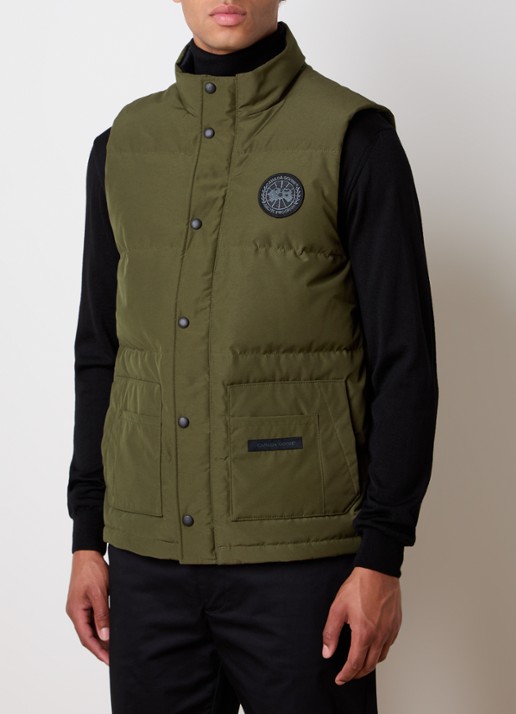 Canada Goose Freestyle gewatteerde bodywarmer met donsvulling en steekzakken
