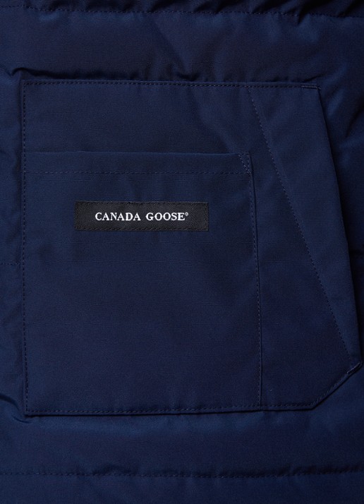 Canada Goose Freestyle gewatteerde bodywarmer met donsvulling en steekzakken - detail 5 donkerblauw