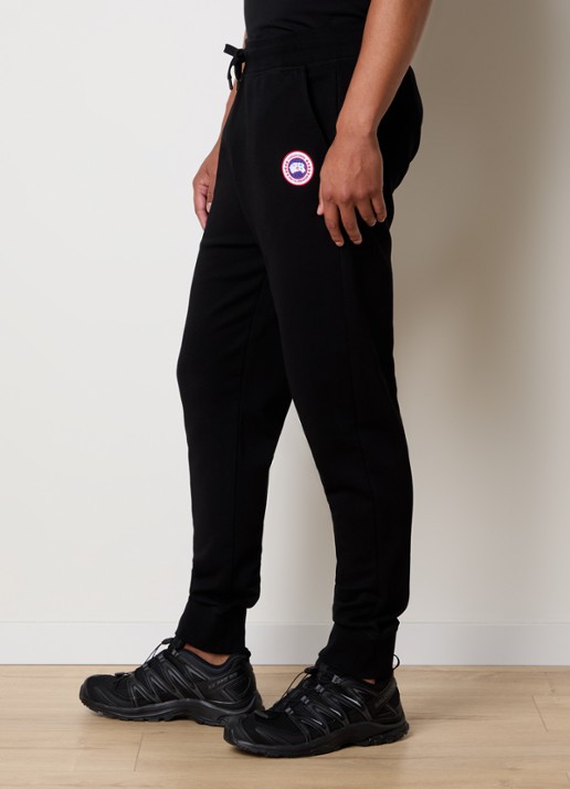 Canada Goose Huron tapered fit joggingbroek met steekzakken - detail 3 zwart