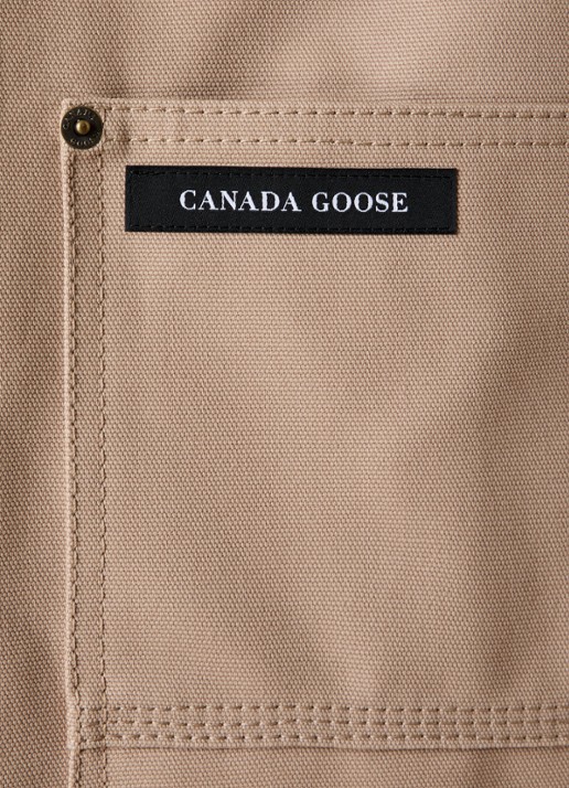 Canada Goose Jack met details van corduroy en opgestikte zakken - detail 6 camel