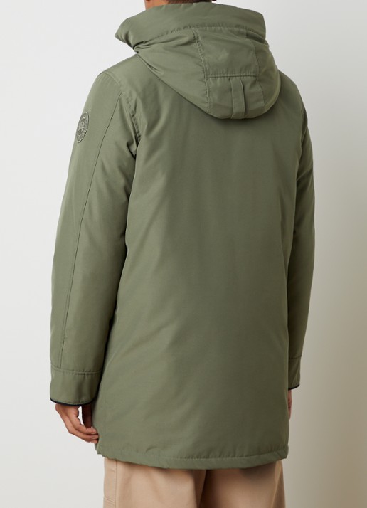 Canada Goose Langford gewatteerde parka met donsvulling - achterkant mosgroen