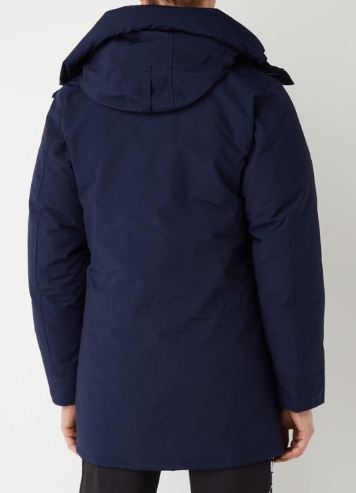 Canada Goose Langford gewatteerde parka met donsvulling - achterkant 3 blauw