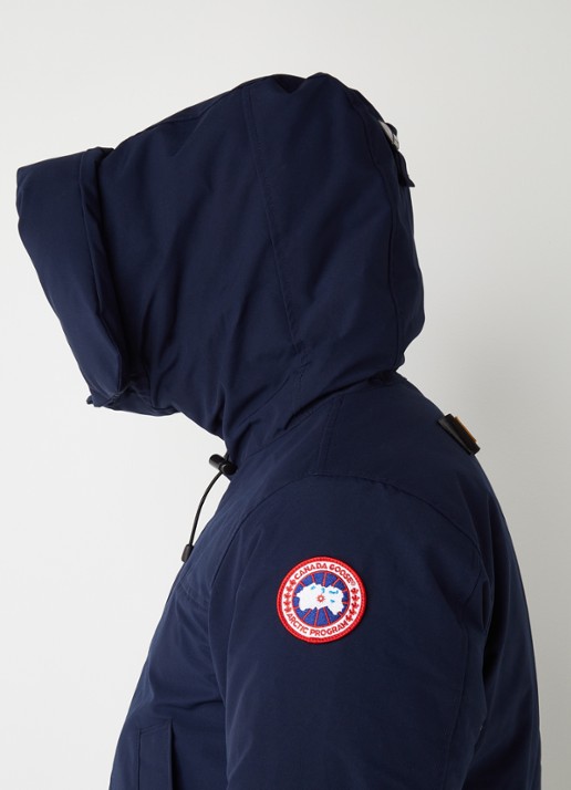 Canada Goose Langford gewatteerde parka met donsvulling - detail 5 blauw