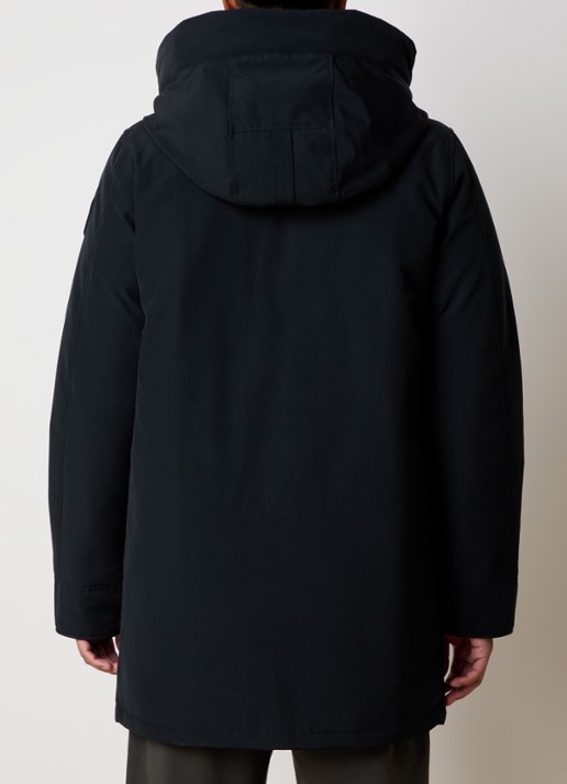 Canada Goose Langford parka met donsvulling en logo - achterkant 6 zwart