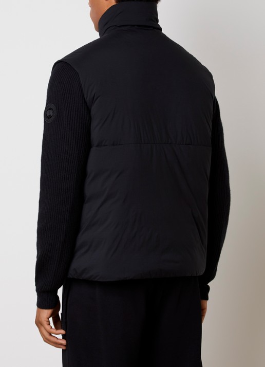 Canada Goose Lodge gewatteerde bodywarmer met ritszakken - achterkant 3 zwart