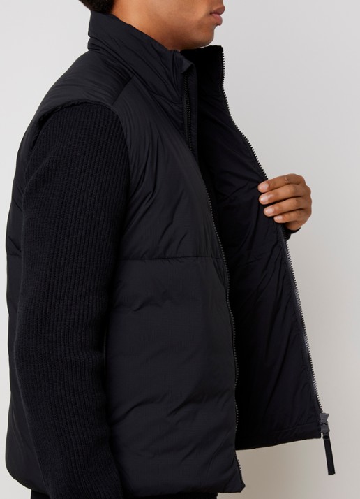 Canada Goose Lodge gewatteerde bodywarmer met ritszakken - detail 5 zwart