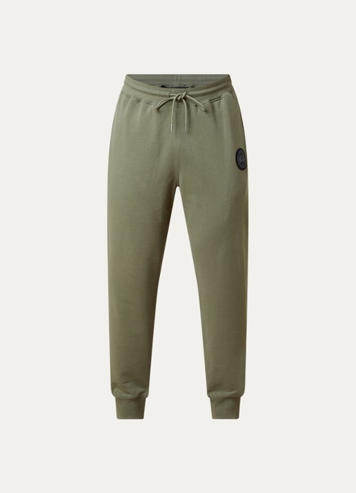 Canada Goose Loon tapered fit joggingbroek met logo - voorkant 5 groen