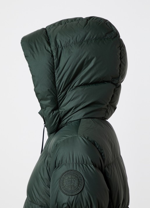 Canada Goose Mystique gewatteerde parka met steekzakken - detail 2 groen
