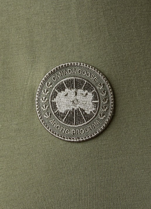 Canada Goose Novo T-shirt met logo - detail 5 groen