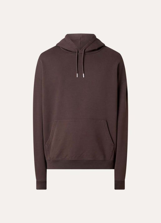 Canada Goose Rove hoodie met logo - voorkant roodbruin
