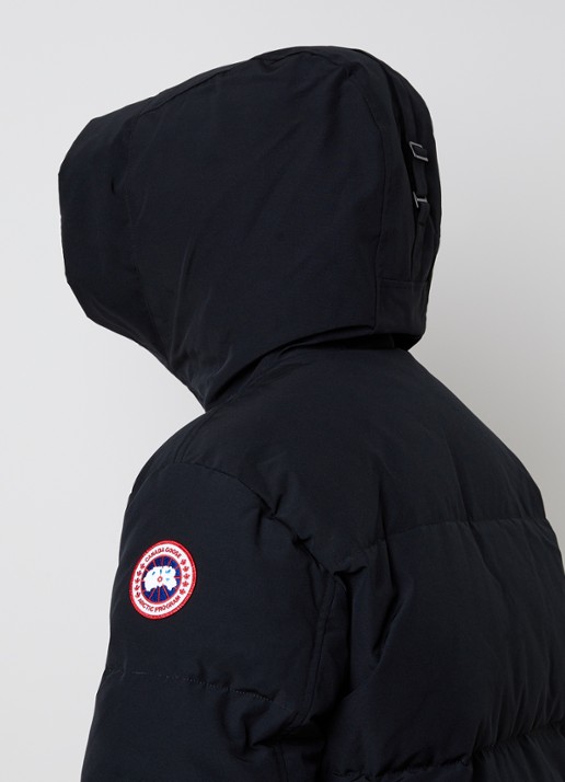 Canada Goose Seymour gewatteerde parka met donsvulling en capuchon - detail 6 zwart