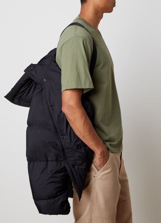 Canada Goose Sterling puffer jack met capuchon en donsvulling - detail 5 zwart