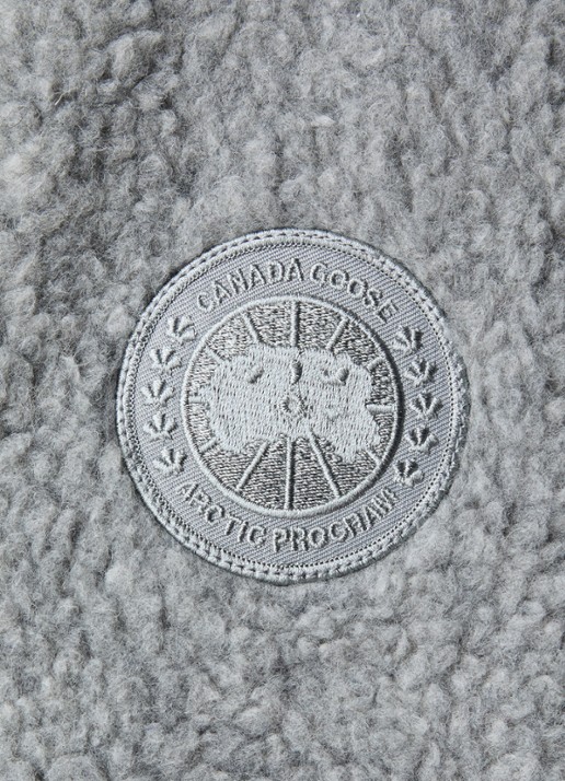 Canada Goose Westport jack van fleece met borst- en steekzakken - detail 6 grijs