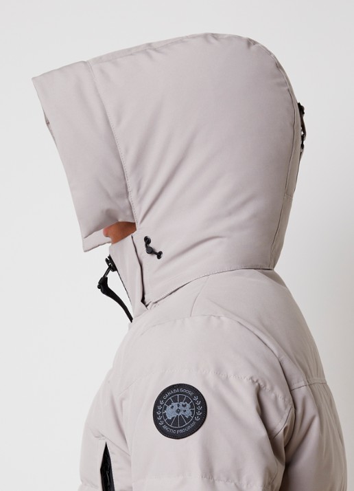 Canada Goose Wyndham gewatteerde parka met donsvulling en waterafstotende coating - detail 5 creme