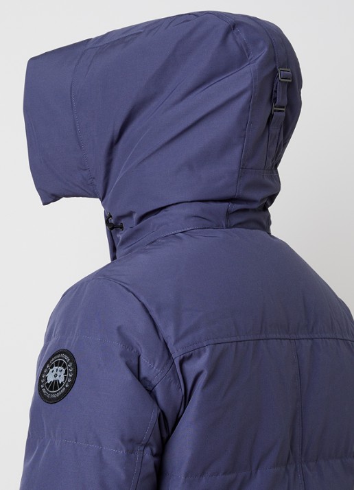 Canada Goose Wyndham gewatteerde parka met donsvulling en waterafstotende coating - detail 6 blauw