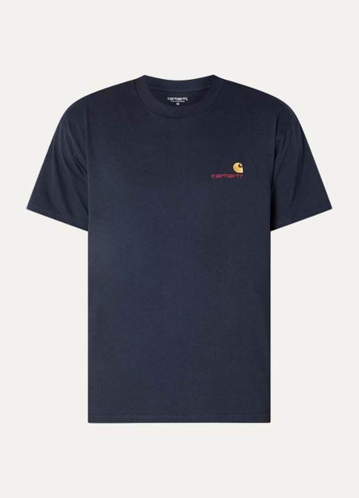Carhartt WIP American Script T-shirt van  katoen met logoborduring