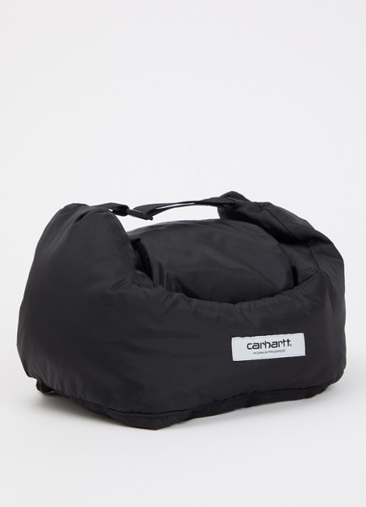 Carhartt WIP Ardon Ear Guard muts met logo - voorkant zwart