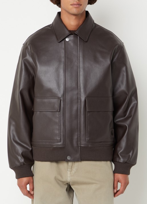 Carhartt WIP Arizona jack van imitatieleer