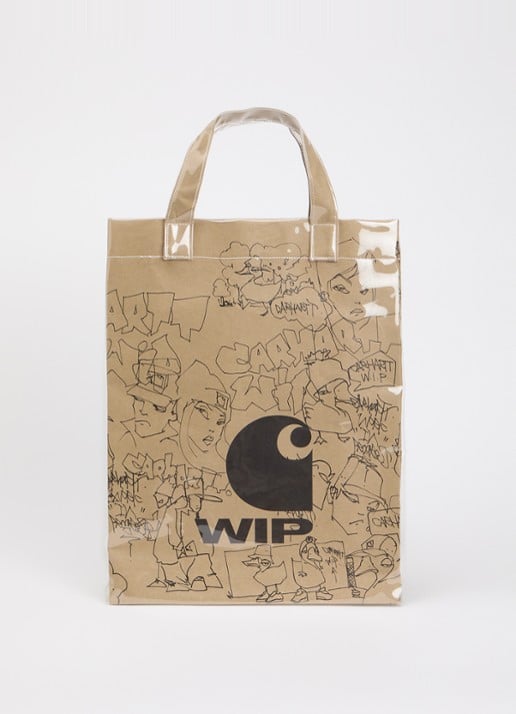 Carhartt WIP Blinkerfluid Paper shopper met print