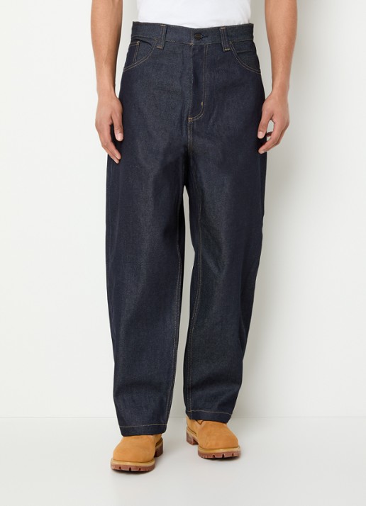 Carhartt WIP Brandon tapered fit jeans met donkere wassing