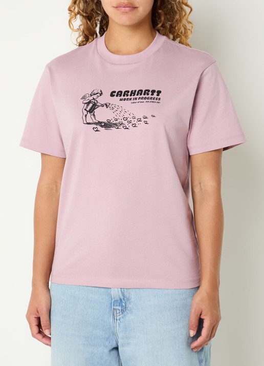 Carhartt WIP Bumper Sticker T-shirt met print