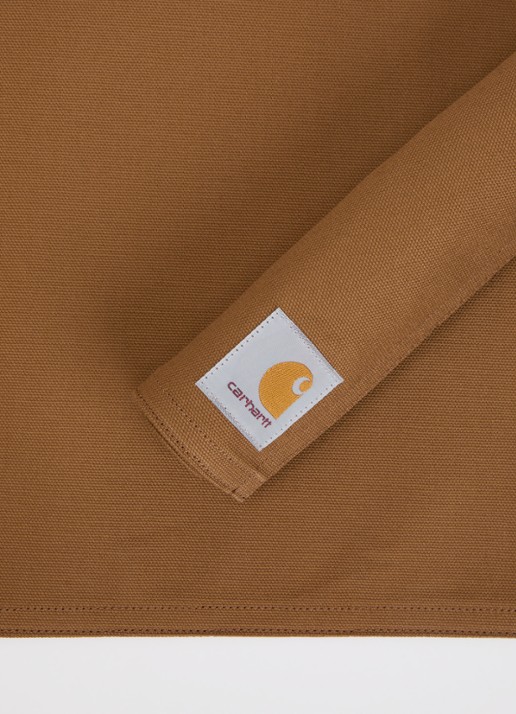 Carhartt WIP Canvas Table placemat set van 2 - voorkant 2 bruin