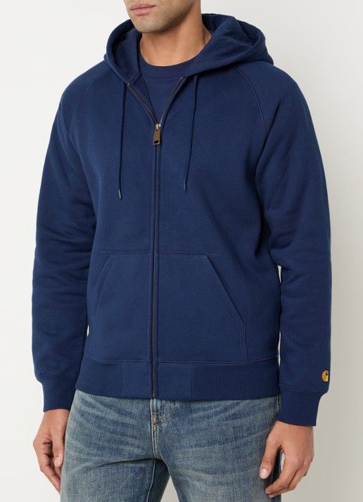 Carhartt WIP Chase sweatvest met logoborduring