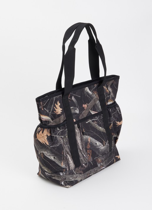 Carhartt WIP Clapton shopper met logo - achterkant 5 zwart