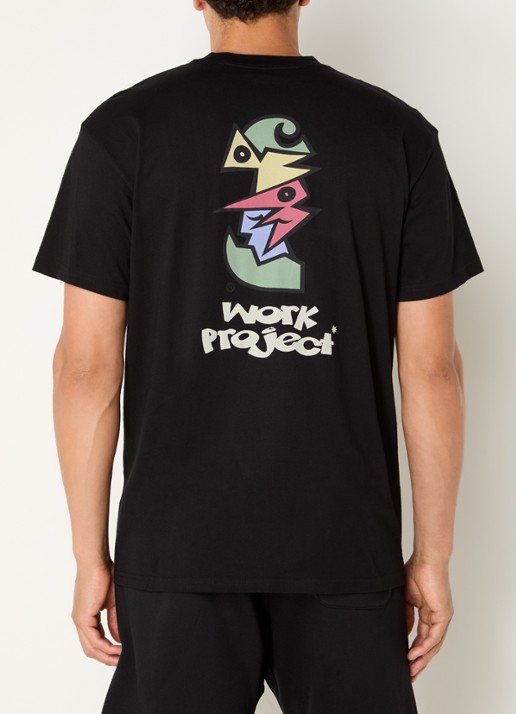 Carhartt WIP Cubist T-shirt met logo- en backprint