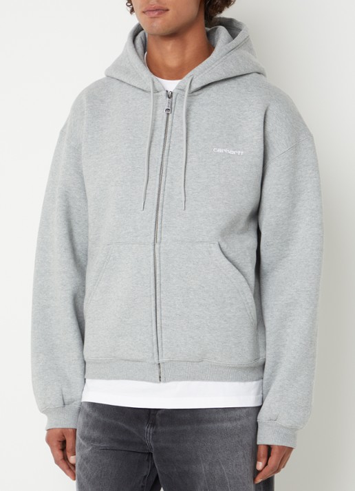 Carhartt WIP Ebbert sweatvest met logoborduring