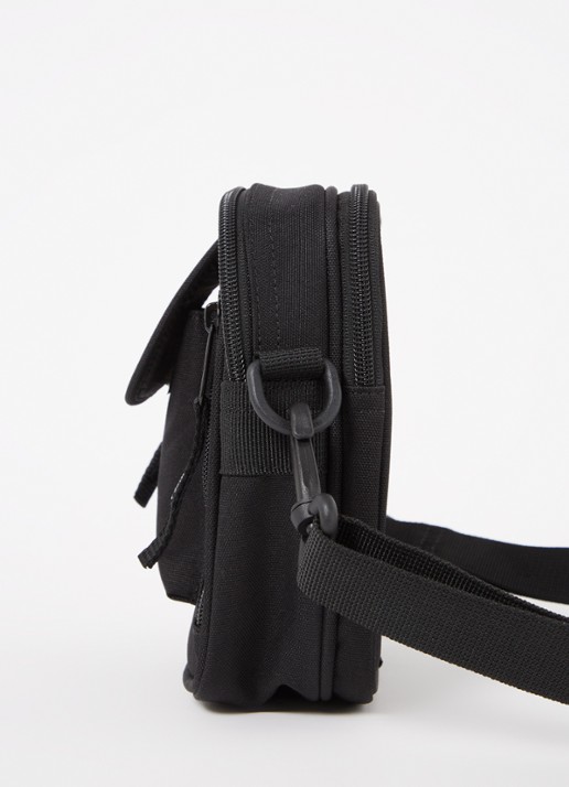 Carhartt WIP Essentials Small crossbodytas met logo - detail 3 zwart