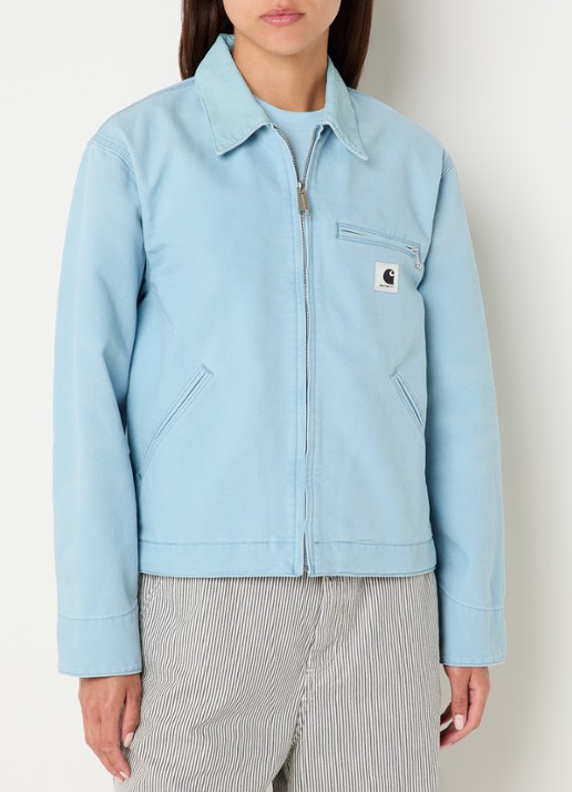 Carhartt WIP Jack met details van corduroy en steekzakken