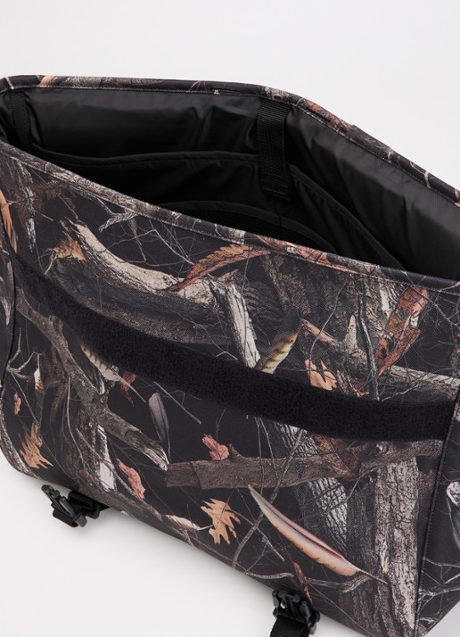 Carhartt WIP Jake crossbodytas met logo en verstelbare schouderriem - detail 2 zwart