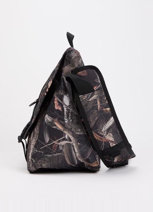 Carhartt WIP Jake crossbodytas met logo en verstelbare schouderriem - detail 3 zwart