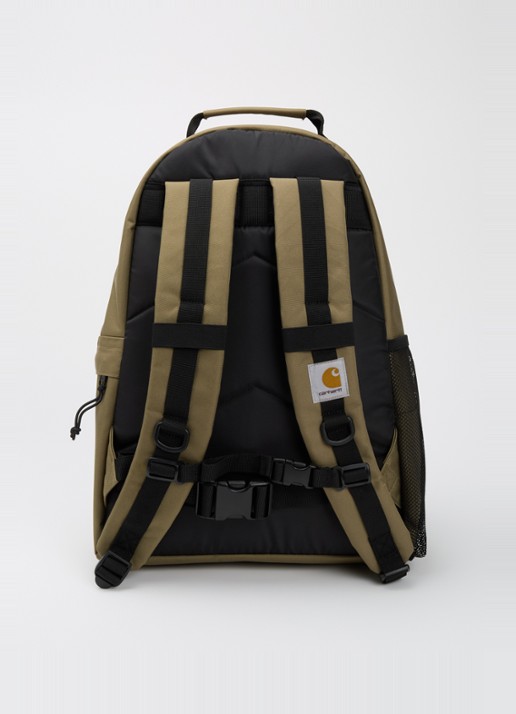 Carhartt WIP Kickflip rugzak met logo - achterkant mosgroen