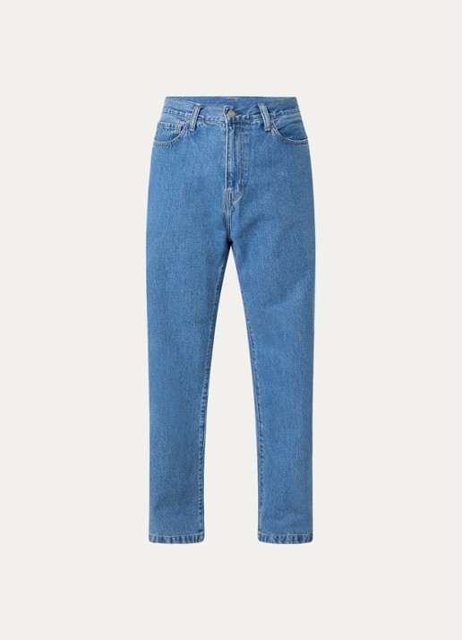 Carhartt WIP Landon loose fit jeans met medium wassing - voorkant 4 indigo