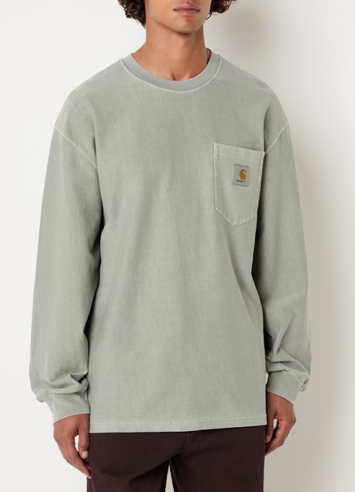 Carhartt WIP Loose Pocket long sleeve met logo