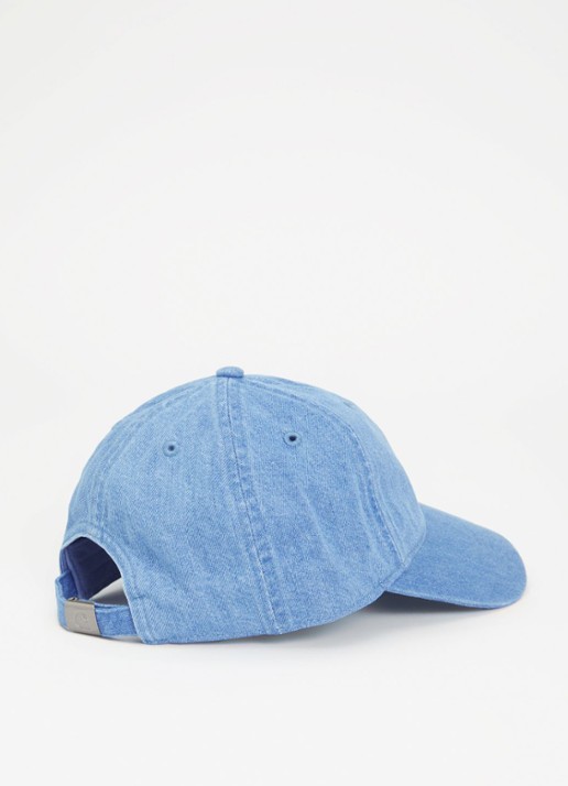 Carhartt WIP Lucas pet van denim - detail lichtblauw