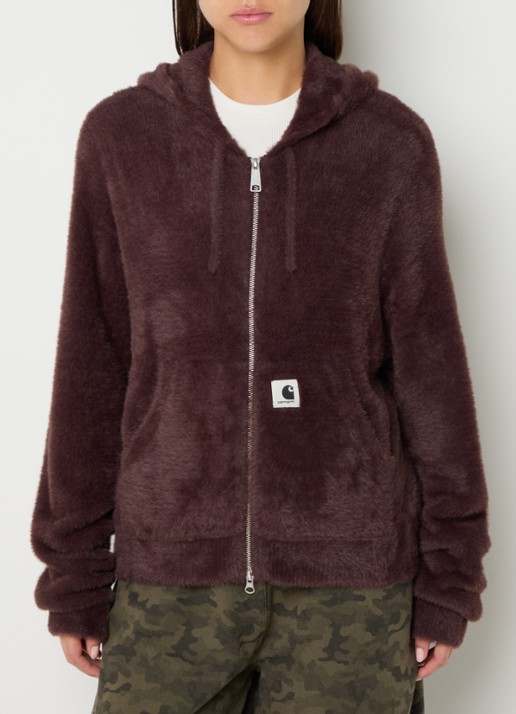 Carhartt WIP Maine sweatvest van imitatiebont