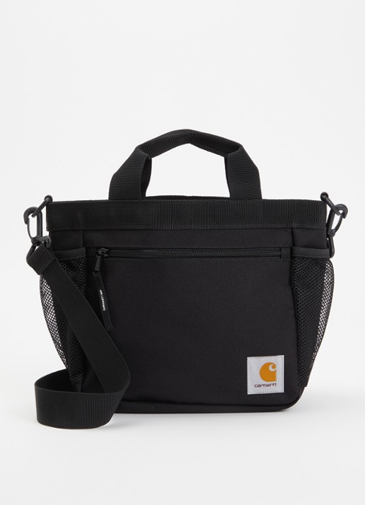 Carhartt WIP Philis schoudertas met afneembare schouderriem - voorkant zwart
