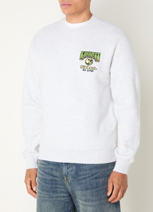 Carhartt WIP Pinball sweater met logoborduring