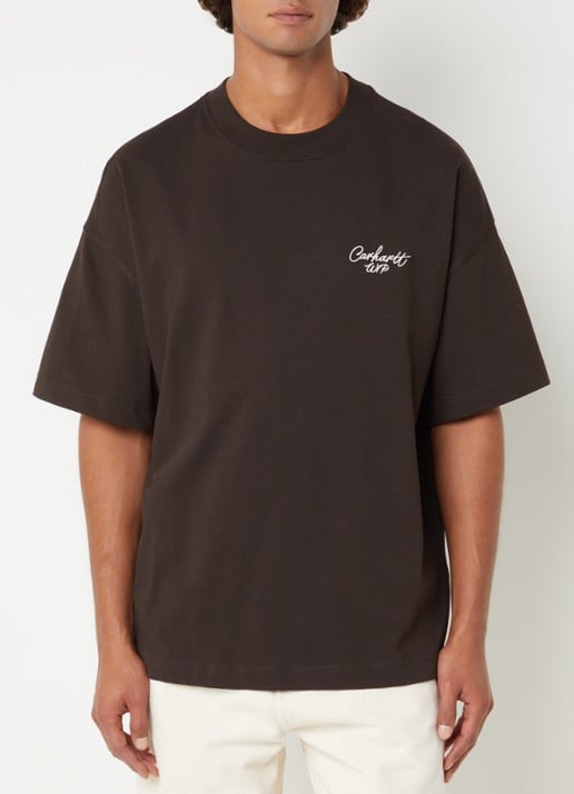 Carhartt WIP Script T-shirt met logoborduring