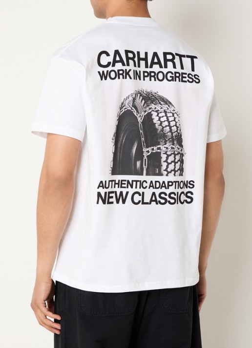 Carhartt WIP Sean Hamilton T-shirt met logo- en backprint