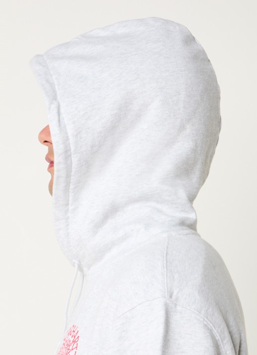Carhartt WIP Spiral hoodie met logo- en backprint - detail 2 grijsmele